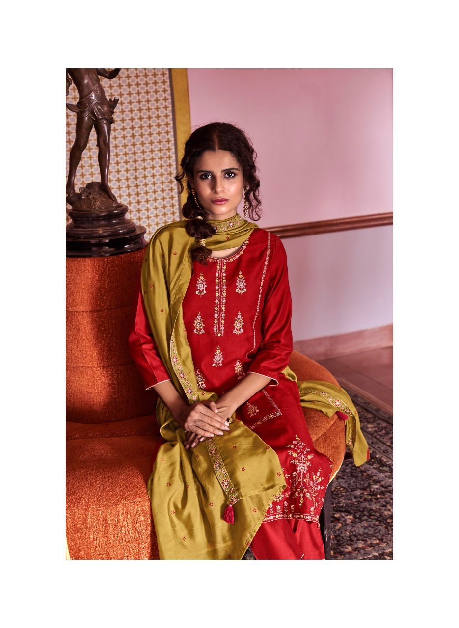 RANGREZ 2 Fancy Designer Festive Wear Latest Readymade Suit Collection